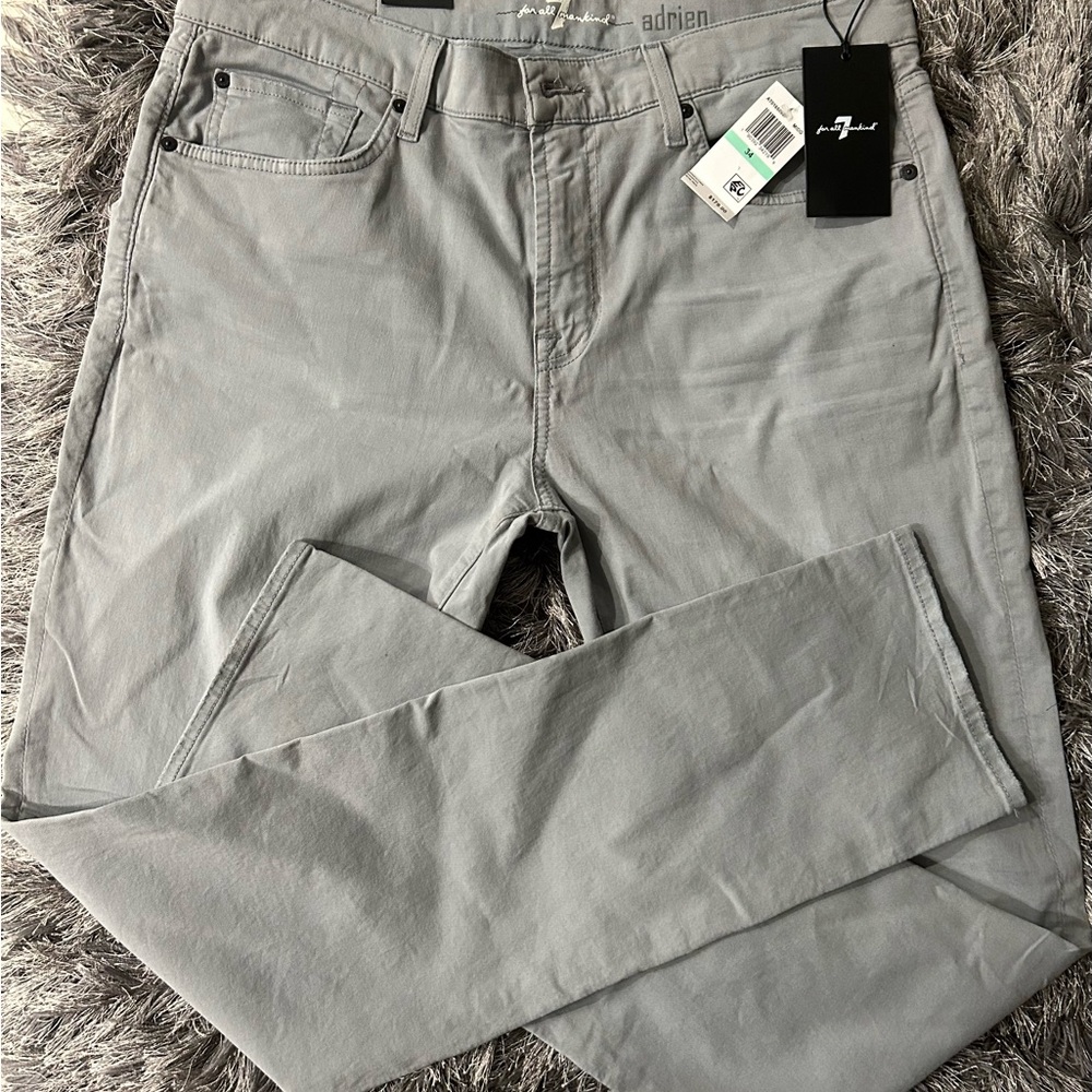 7ForAllMankind Men’s Twill Pants. NEW. Size 34. Inseam 32’